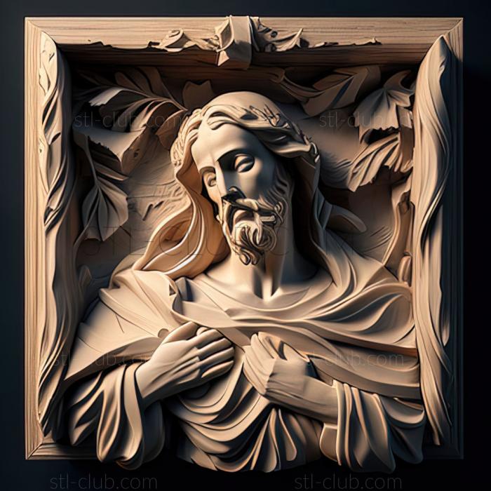 3D model st jesus (STL)